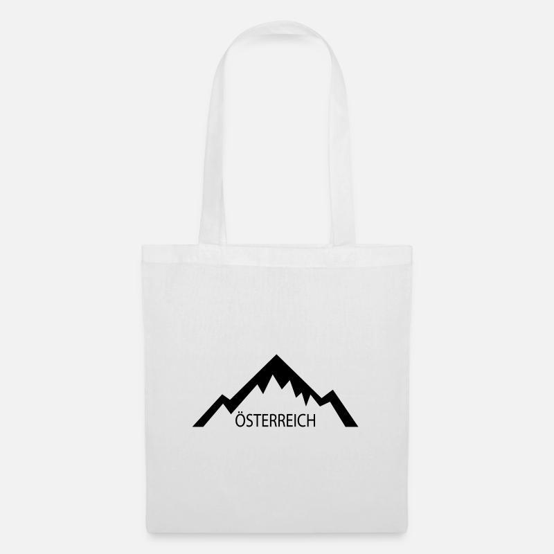 Österreich - Stoffbeutel - Weiß