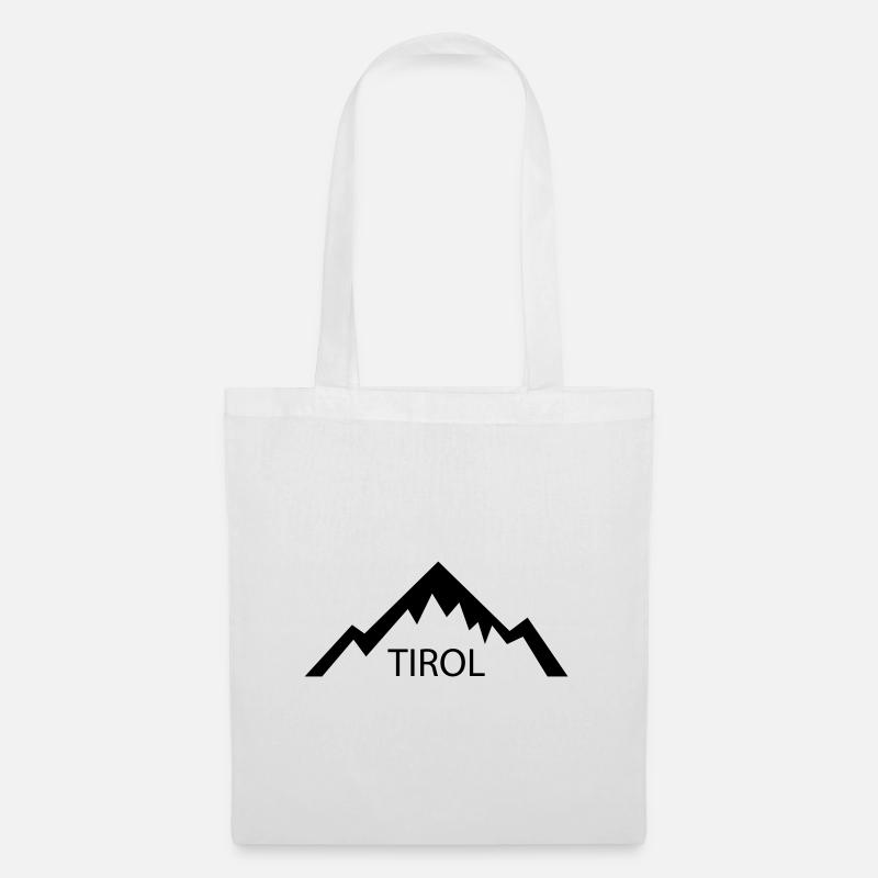 Tirol - Stoffbeutel - Weiß