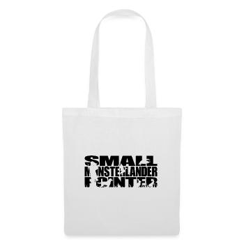 PETIT POINTEUR MUNSTERLANDER Chien de chasse Wilsign’s Hunt - Sac en tissu - blanc - Devant