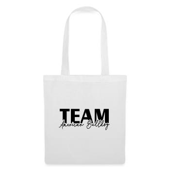 TEAM AMERICAN BULLDOG Dog Sports Wilsigns Dogs - Tote Bag - white - Front