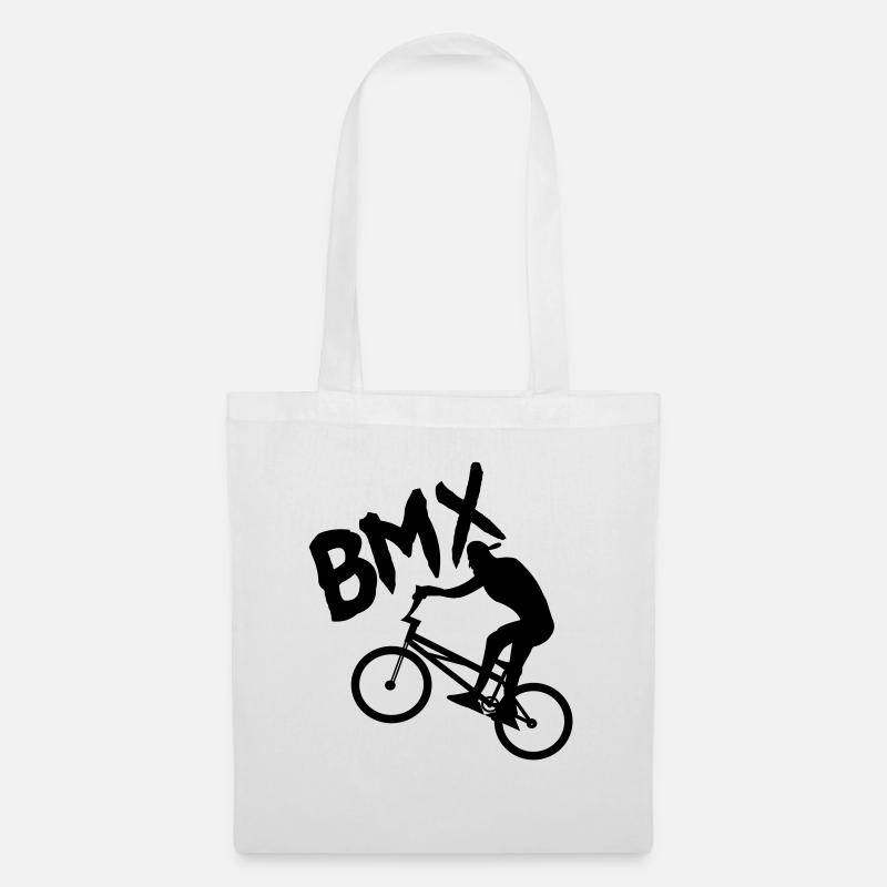 bmx - Stoffbeutel - Weiß