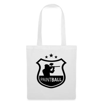 paintball - Sac en tissu - blanc - Devant