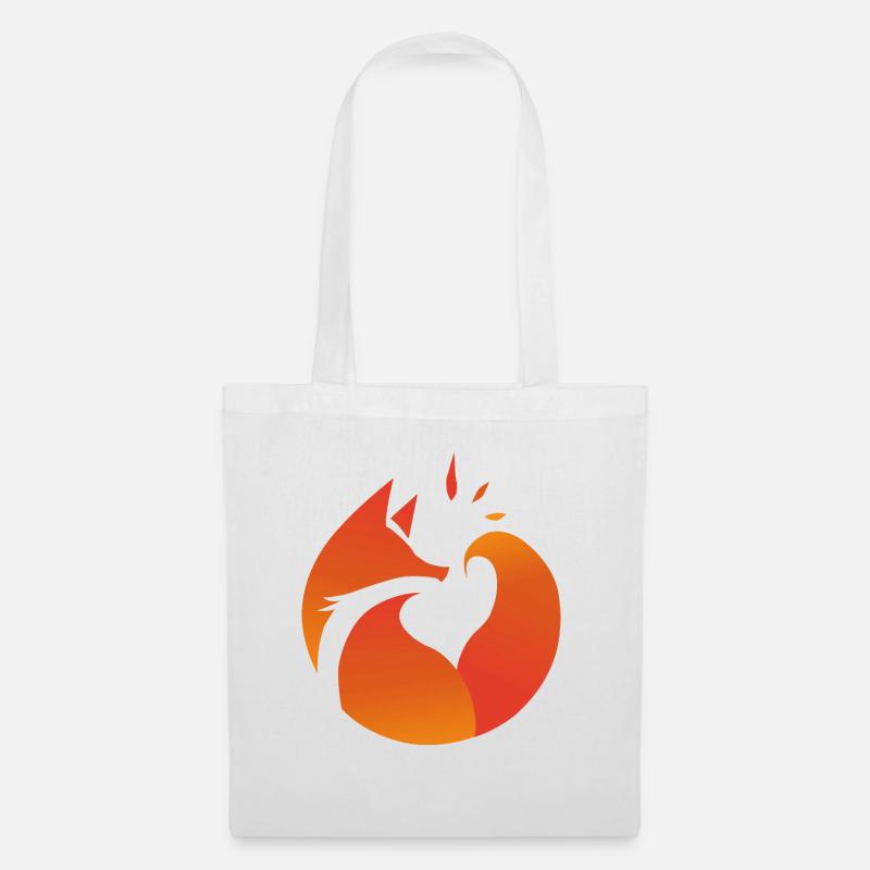 Fox Fox - Stoffbeutel - Weiß