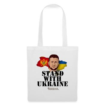 Montenegro Ukraine T-Shirt - Tote Bag - white - Front