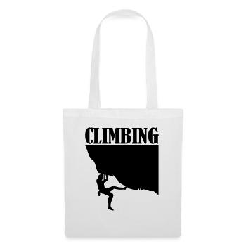 climbing - Tote Bag - white - Front