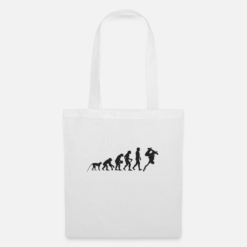 Evolution Skate - Sac en tissu - blanc