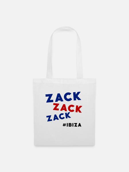 Zack zack zack Ibiza 2017 - Stoffbeutel - Weiß