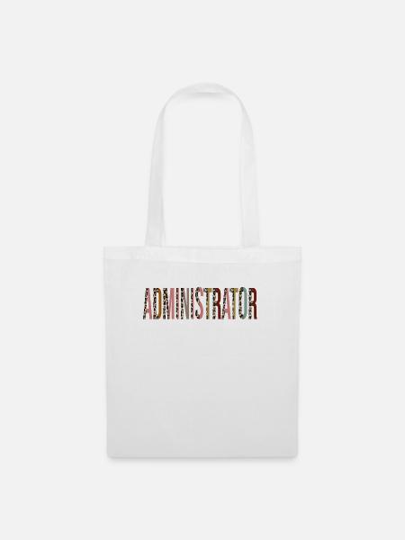 Administrator - Stoffbeutel - Weiß