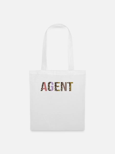 Agent - Stoffbeutel - Weiß