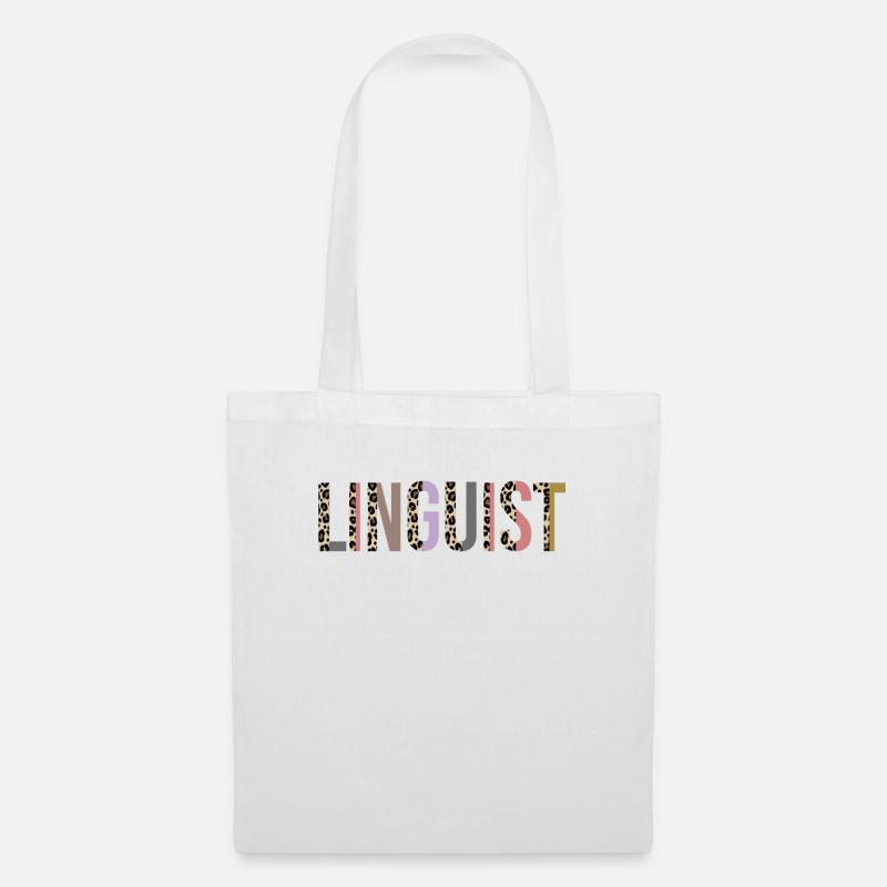 Linguist - Stoffbeutel - Weiß