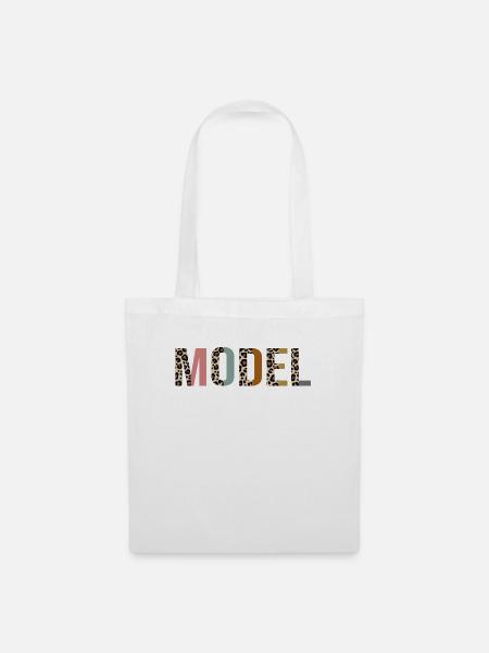 Modell - Stoffbeutel - Weiß