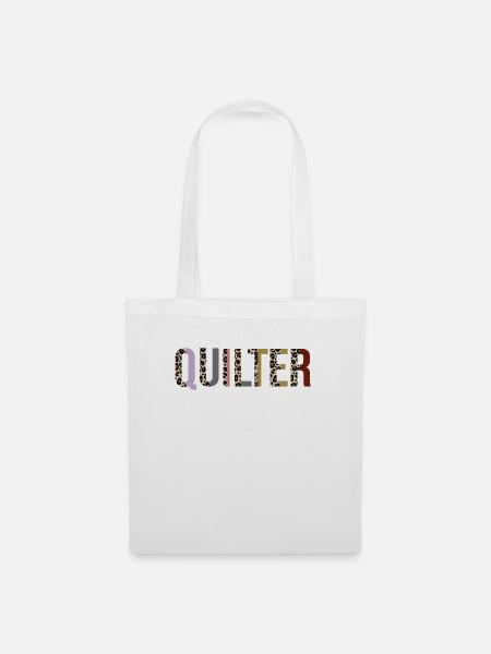 Quilter - Stoffbeutel - Weiß