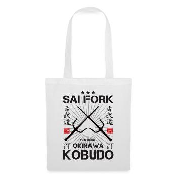 Kobudo Sai - Saigabel Design - Sac en tissu - blanc - Devant