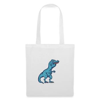 Jonathan T-Rex Dinosaurier Meme Dino Trex Namens - Stoffbeutel - Weiß - Vorne