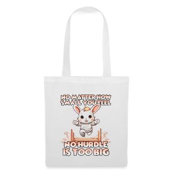 Kaninhop Wonder: Erlebe die Magie des Kaninhop - Stoffbeutel - Weiß - Vorne