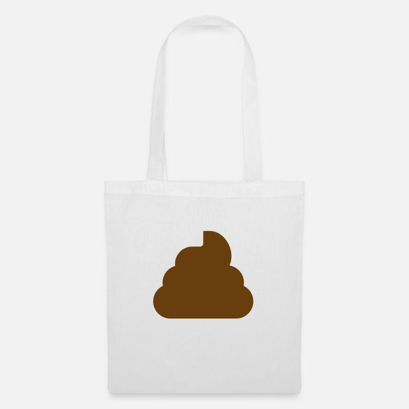 crap - Tote Bag - white