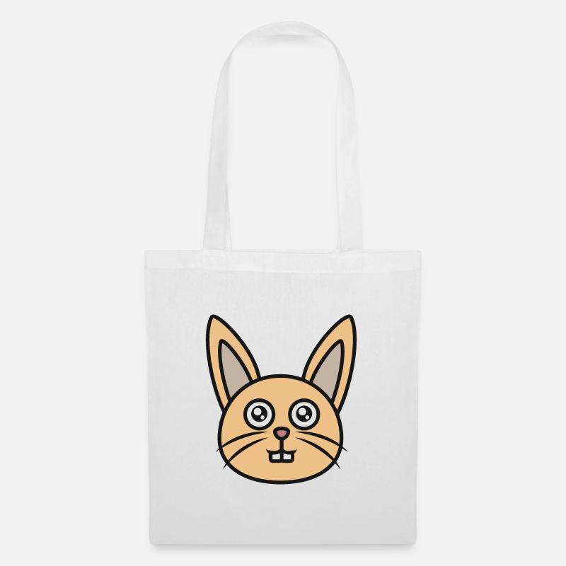 Cute rabbit - Tote Bag - white