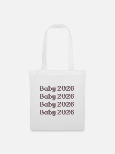 Baby 2026 - Tote Bag - white
