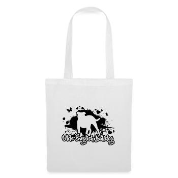 OLDE DEUTSCH BULLDOG Dogs Mama Dog Wilsigns - Tote Bag - white - Front