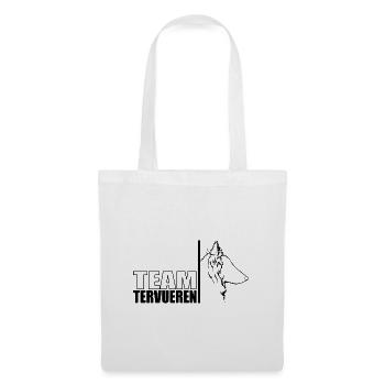 TEAM Tervueren Dog Dog Wilsigns - Tote Bag - white - Front