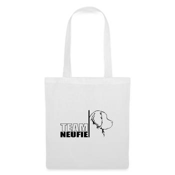 TEAM Neufie Hunde Hund Neufundländer Wilsigns - Stoffbeutel - Weiß - Vorne