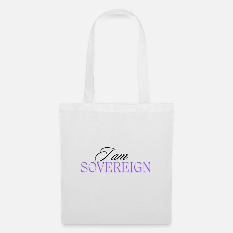 Ich bin souverän 3 - Stoffbeutel - Weiß