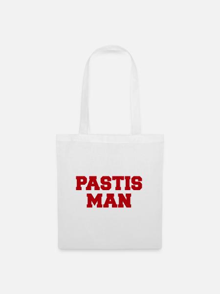 Pastis Man - Stoffbeutel - Weiß