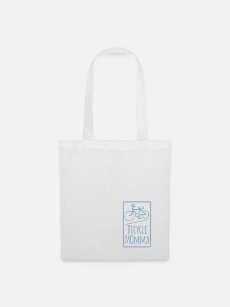 Bicyclemomma - Stoffbeutel - Weiß