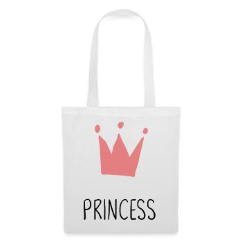 Princess princess crown gift - Tote Bag - white - Front