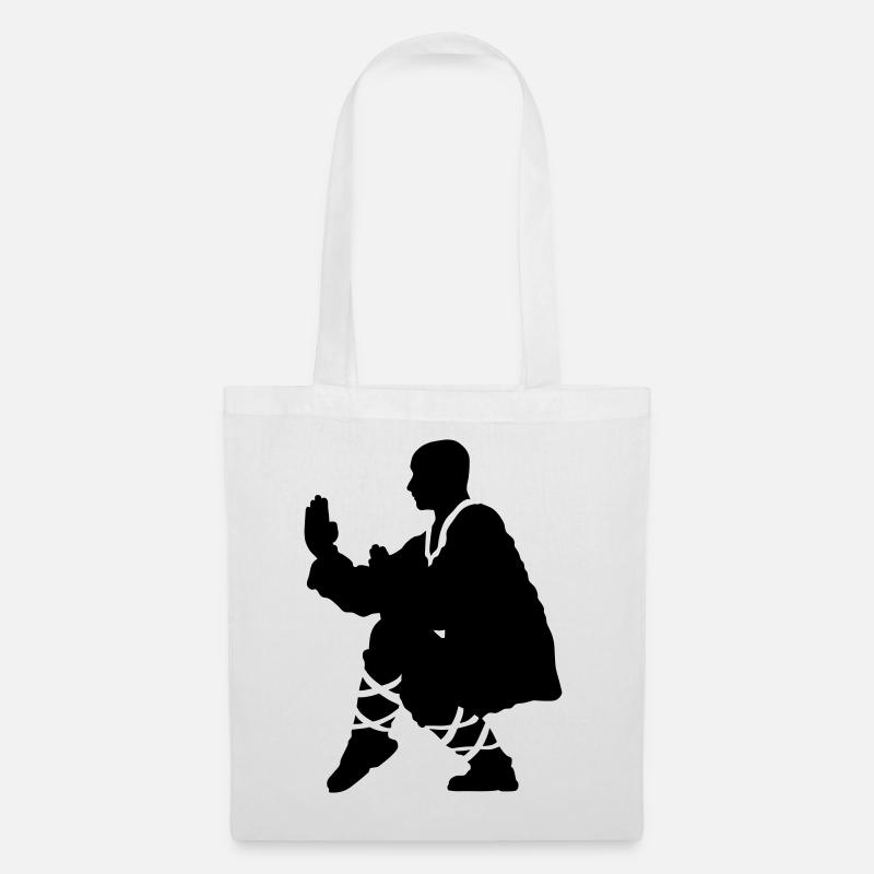Kung fu Shaolin - Tote Bag - white