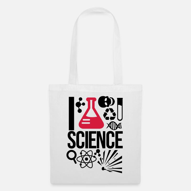 Wissenschaft - Stoffbeutel - Weiß