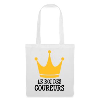 Course à Pied / Running / Jogging / Coureur - Sac en tissu - blanc - Devant