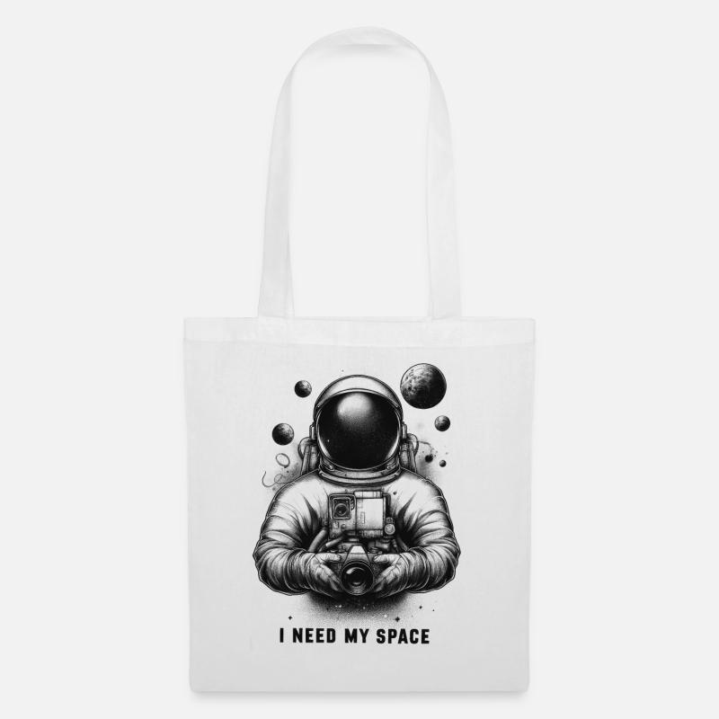 I NEED MY SPACE - Tote Bag - white
