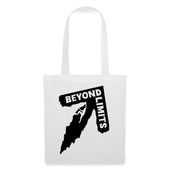 Beyond Limits - Climber [Schwarz] - Stoffbeutel - Weiß - Vorne