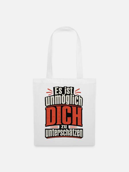 Unmöglich - Stoffbeutel - Weiß