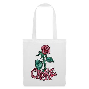 Tatouage de la Vieille Rose - Sac en tissu - blanc - Devant