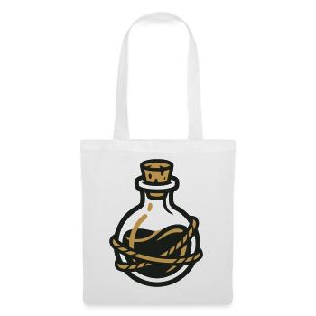 Zaubertrank Flasche Grafik - Stoffbeutel - Weiß - Vorne
