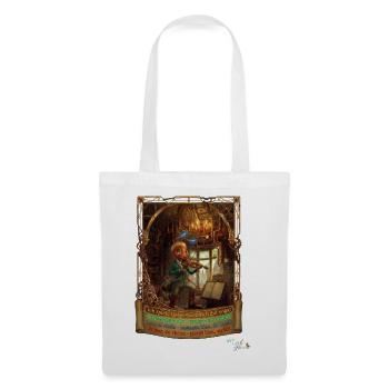 Ameise MALÚ Geige Violine Orchester Kinder Pop Art - Stoffbeutel - Weiß - Vorne