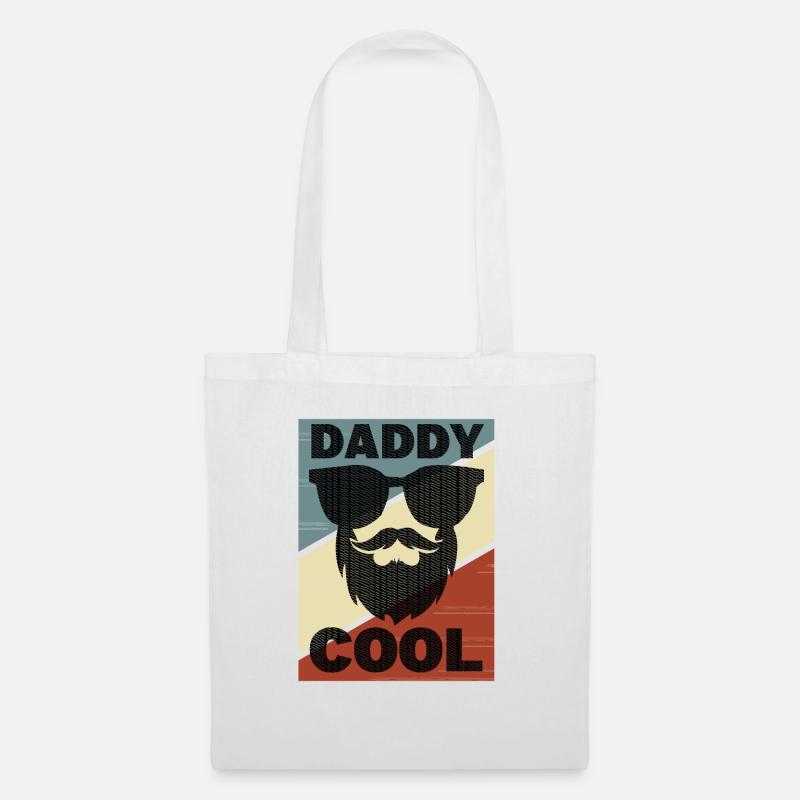 DADDY COOL - Tote Bag - white