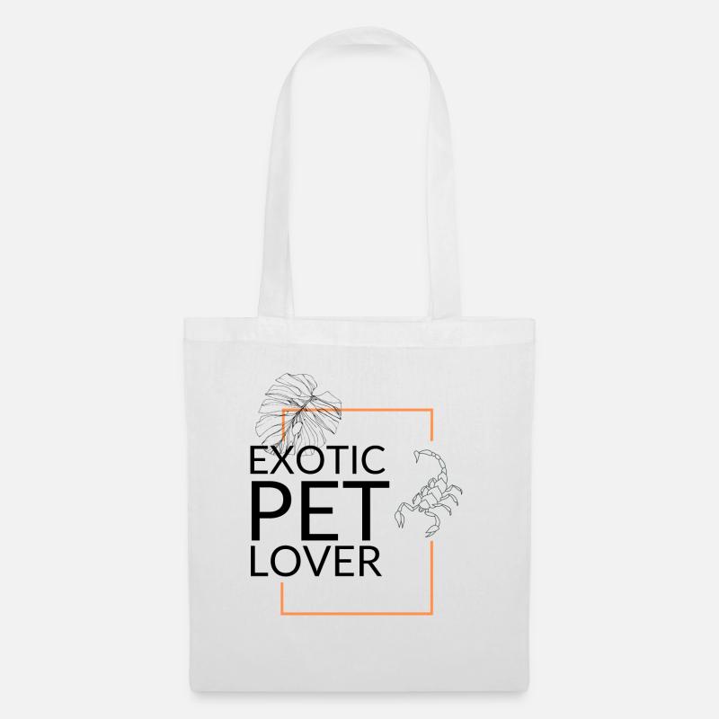Exotic Pet Lover - Stoffbeutel - Weiß