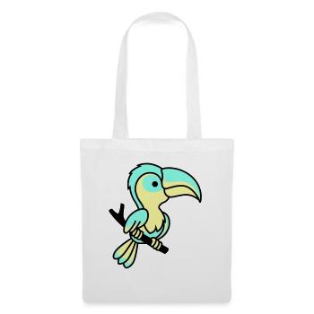 parrot - Tote Bag - white - Front