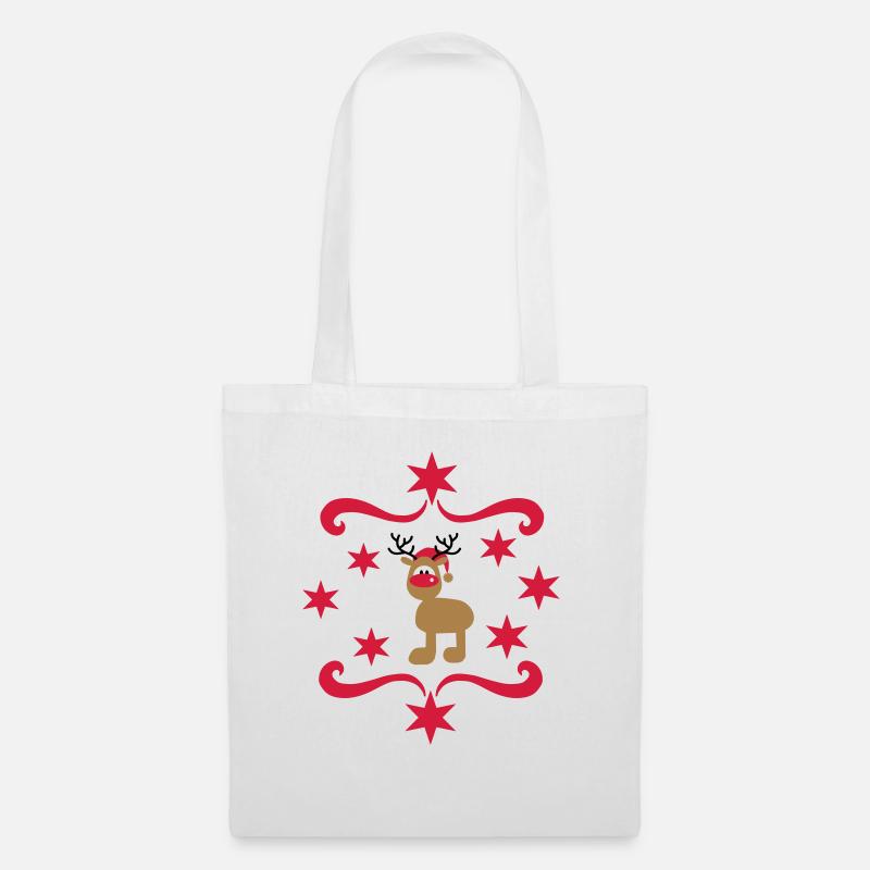 Lustige Geschenke zu Weihnachten - Stoffbeutel - Weiß