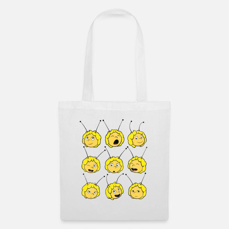 Maya The Bee Faces - Tote Bag - white