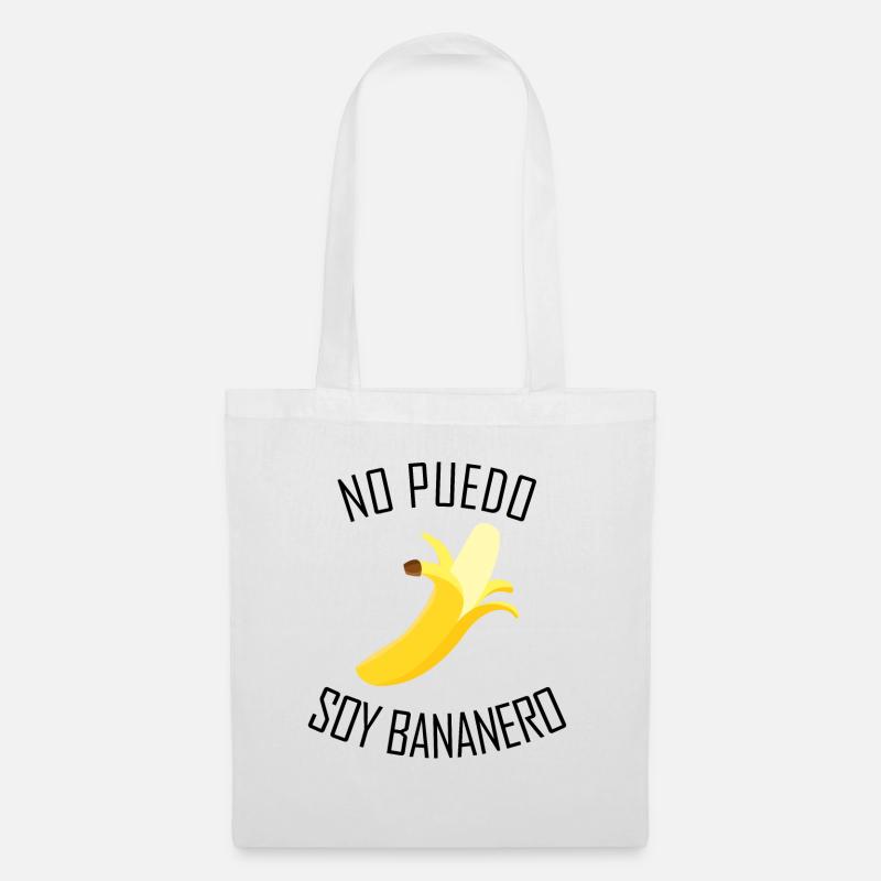 Ich kann keine Banane - spanische Version haben - Stoffbeutel - Weiß