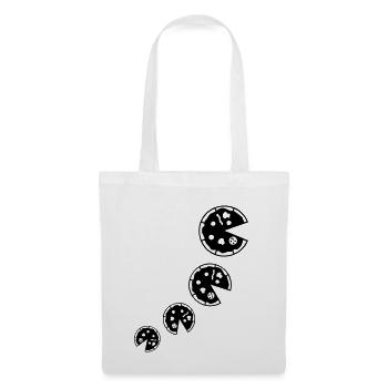 pizza pizza - Sac en tissu - blanc - Devant