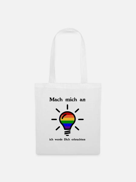 machmichan - Stoffbeutel - Weiß