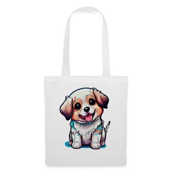 Embodies the pure joy that dogs bring us - Tote Bag - white - Front