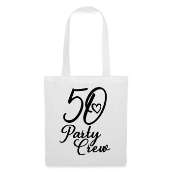 50 Party Crew 50th Birthday Party 50 Years Old - Tote Bag - white - Front