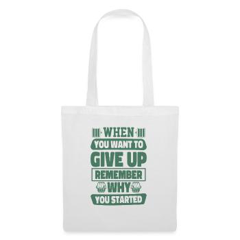 Gym Fitness Bodybuilder Dumbbell Training Weight Training - Tote Bag - white - Front