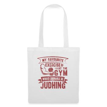 Gym Fitness Bodybuilder Pump Training Musculation - Sac en tissu - blanc - Devant